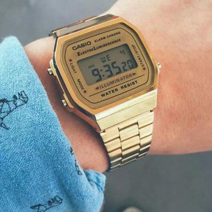 Casio Vintage Digital Gold Dial Unisex watch